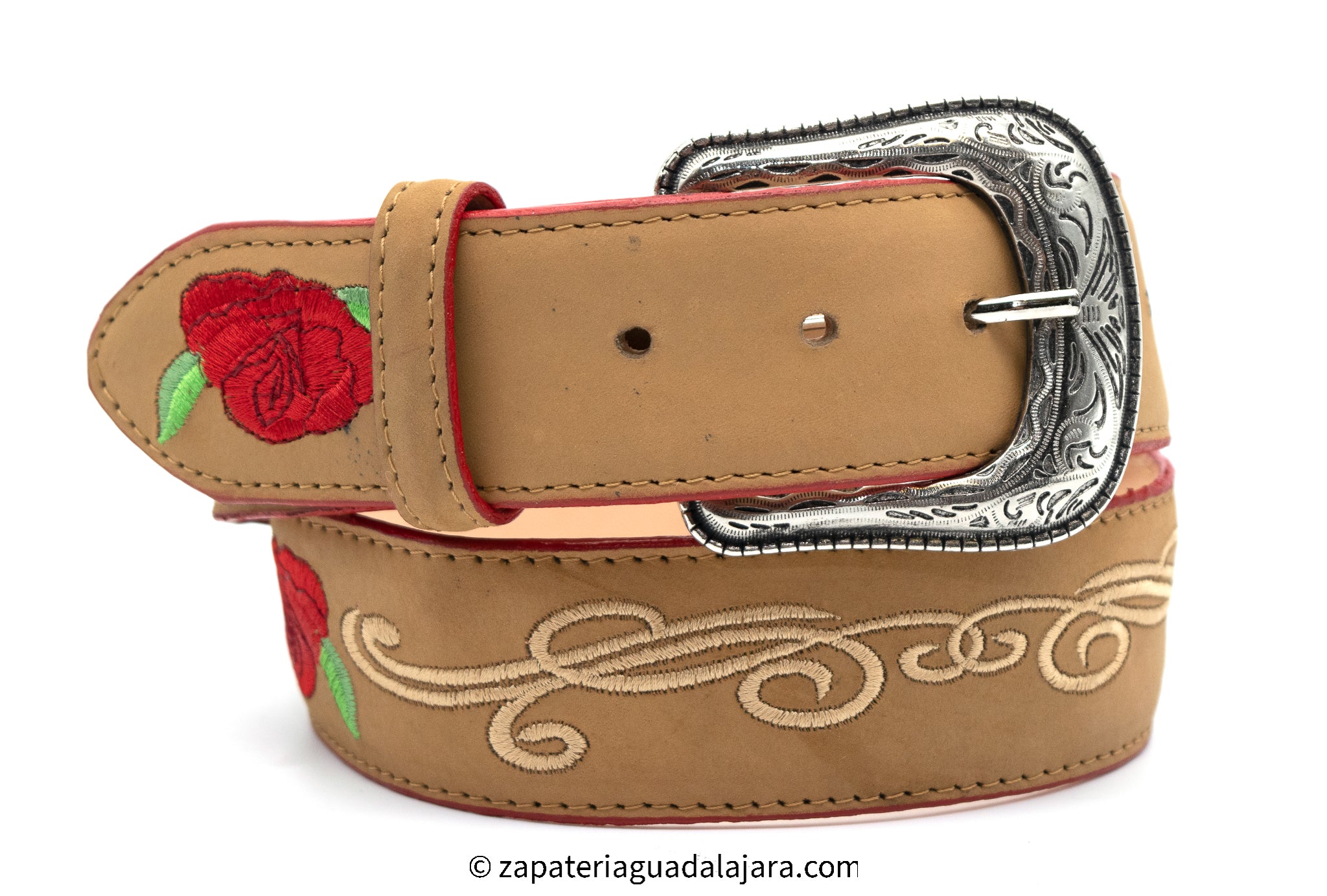 014 Rodeo Belt with Zig-Zag Honey