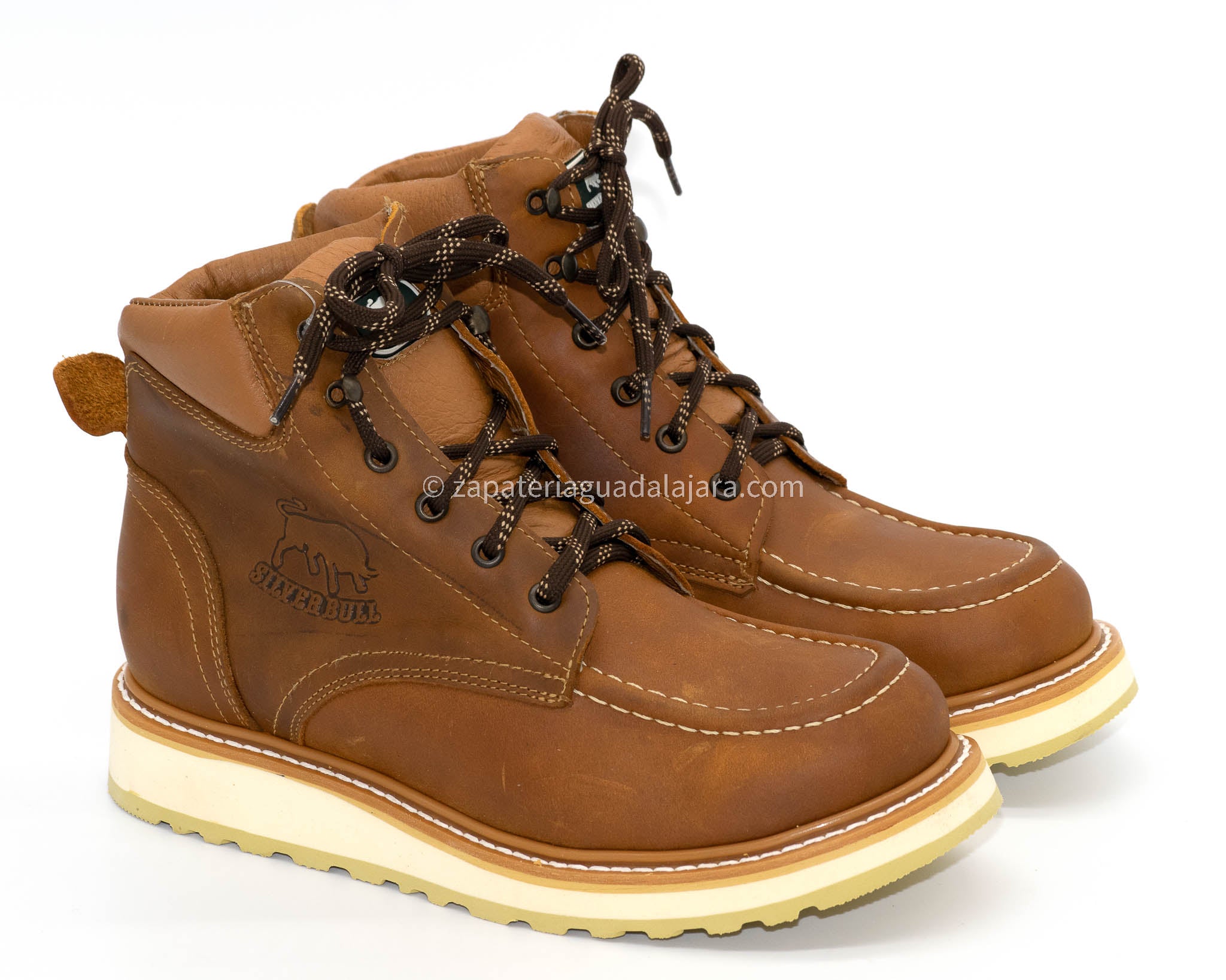SB602 LATON SILVER DOUBLE DENSITY SOLE LEATHER WORK