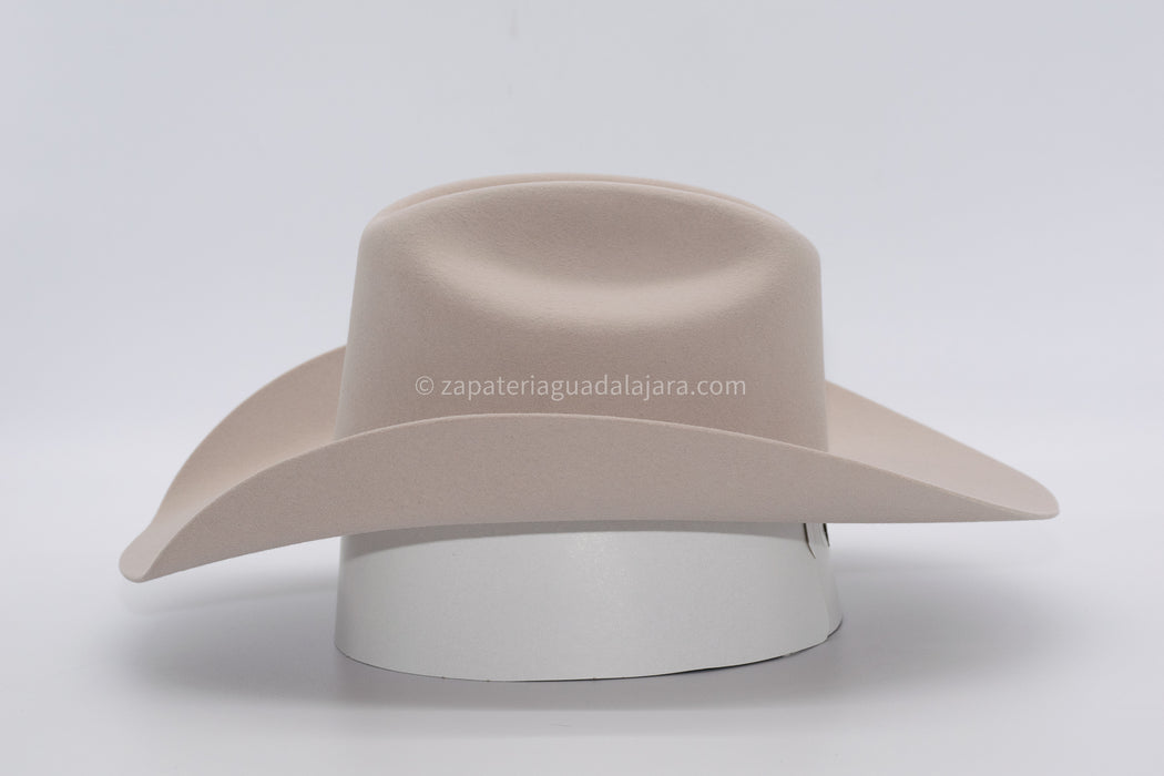 TENNESSEE 100X FELT HAT TEXAS SILVER BELLY | Genuine Leather Vaquero Boots and Cowboy Hats | Zapateria Guadalajara | Authentic Mexican Western Wear