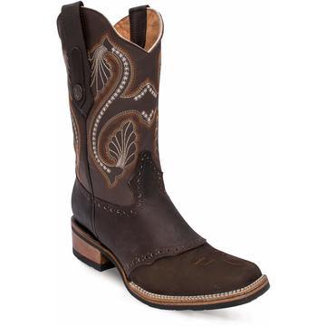 Joe Boots VE192 Bota Rodeo Cafe | Genuine Leather Vaquero Boots and Cowboy Hats | Zapateria Guadalajara | Authentic Mexican Western Wear