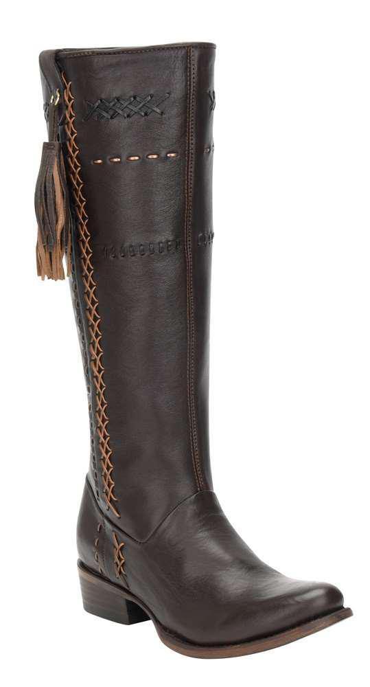 CUADRA 1X2XVL RES VOLTURNO CASTAÑO | Genuine Leather Cowboy Boots