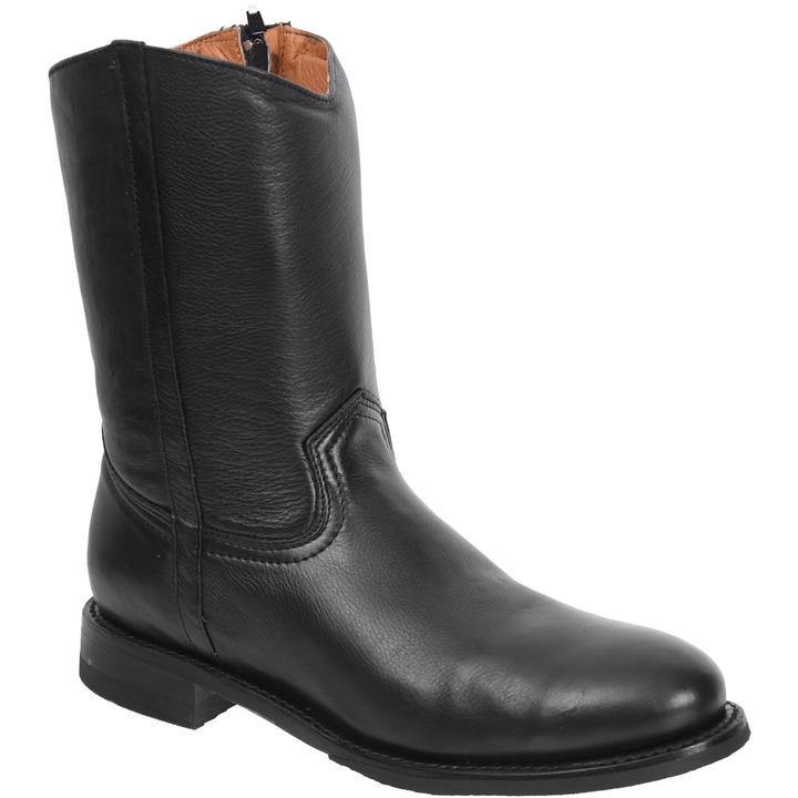 Nocona MD1000 Black Leather Roper Boots Men\'s Size 8 Nocona Boots for Men on Sale up to 90% Off: Poshmark main image 3