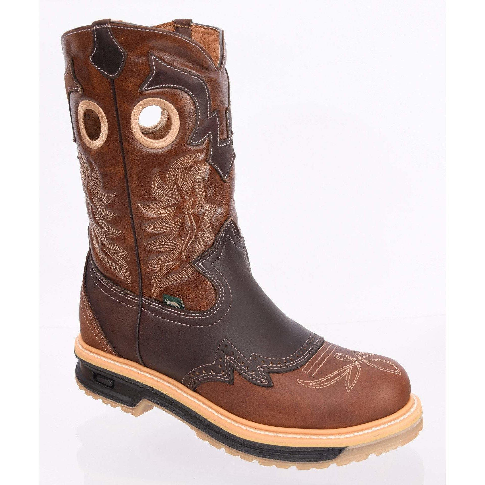 MEN'S RODEO GRASSO LEATHER WORK BOOT-SB6035 | Genuine Leather