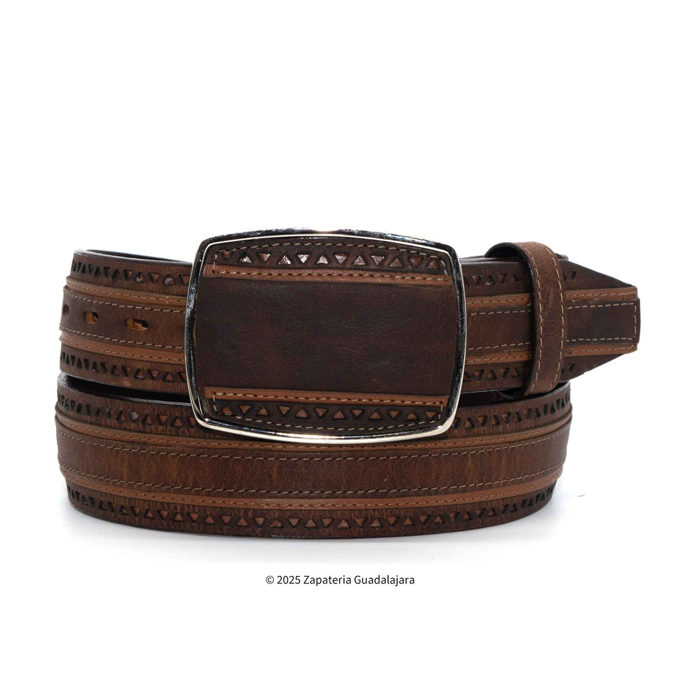 MEN'S LEATHER WESTERN BELTS