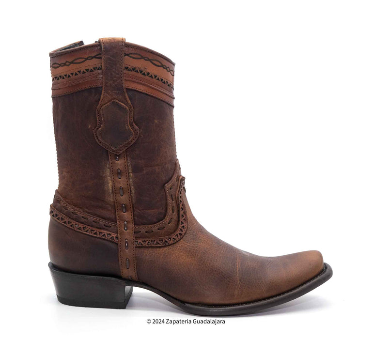 279B9940 MEN DUBAI RAGE WALNUT LEATHER BOOT