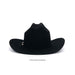 Black cowboy hat on a white background