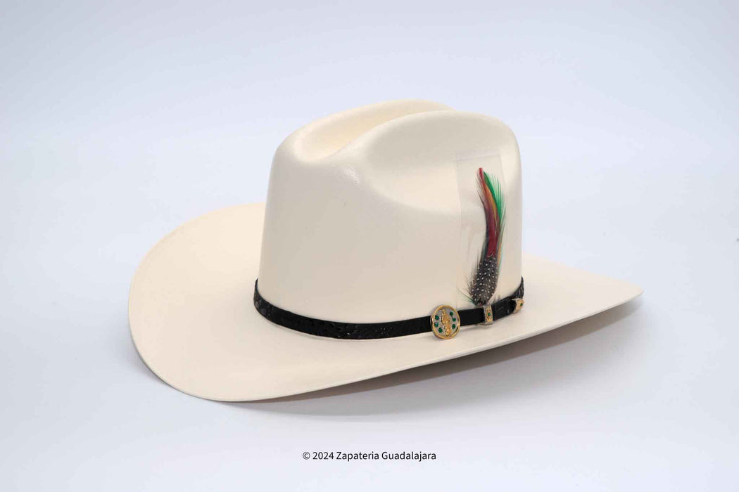 5000X MASTER TELAR CHAPARRAL SINALOA SAN JUDAS TADEO COWBOY HAT -STONE