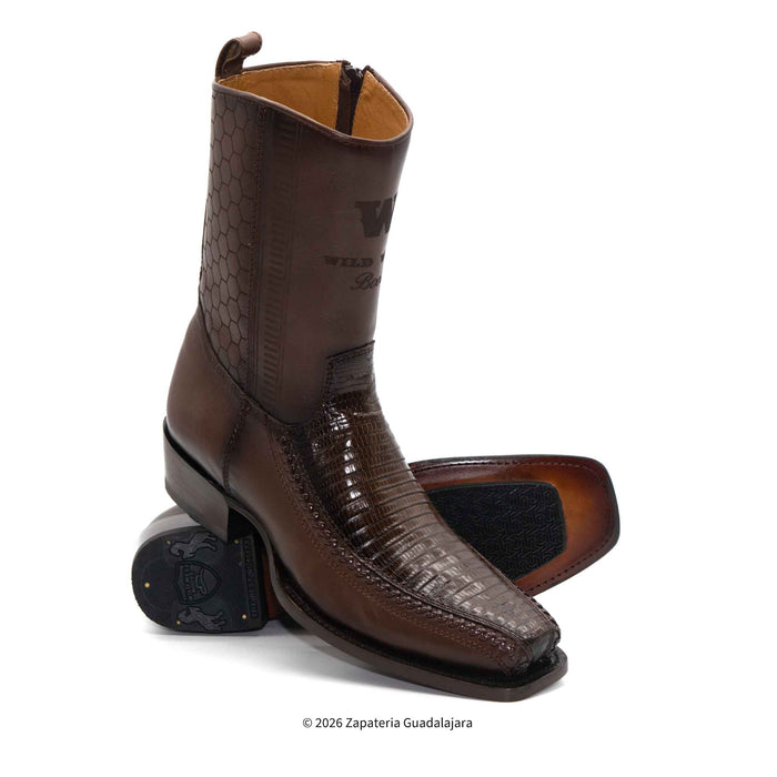 7 Toe Lizard Teju Faded Brown-257BFH0716