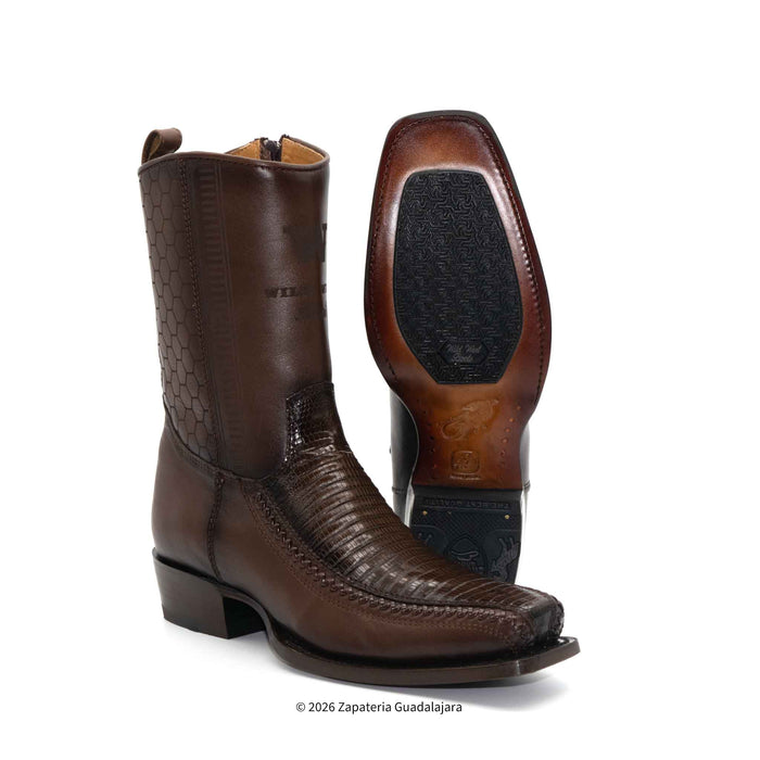 7 Toe Lizard Teju Faded Brown-257BFH0716