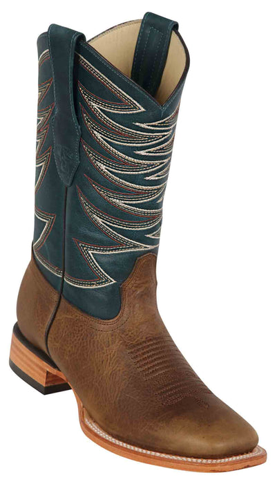 8279951 LOS ALTOS BOOTS WIDE SQUARE TOE RAGE HONEY | Genuine Leather Vaquero Boots and Cowboy Hats | Zapateria Guadalajara | Authentic Mexican Western Wear