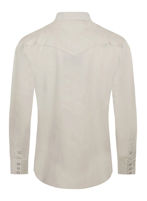 Beige shirt on a white background
