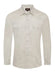 Beige button-up shirt on a white background