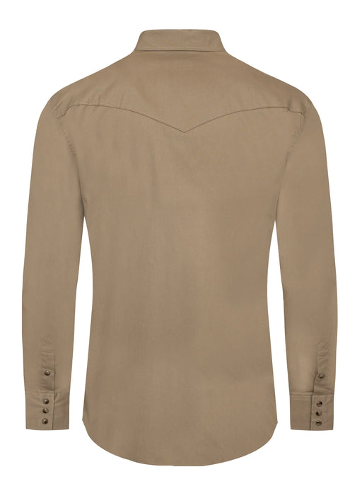 Beige shirt on a white background