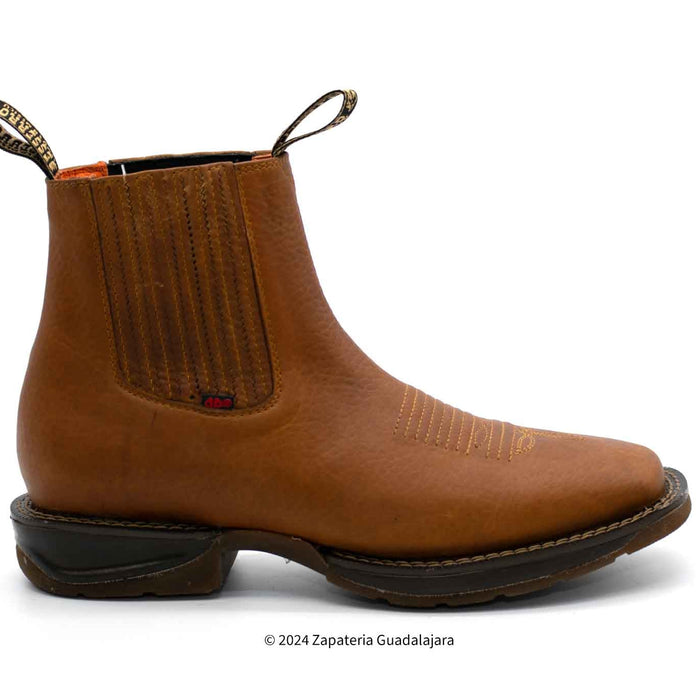 Daydo Rhino Honey Square toe rubber sole leather boot