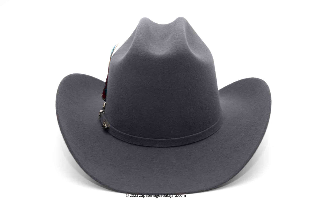 Men's Black Suede Cowboy Hat. Men's Western Cowboy Hat. Sombrero Vaquero  Negro.