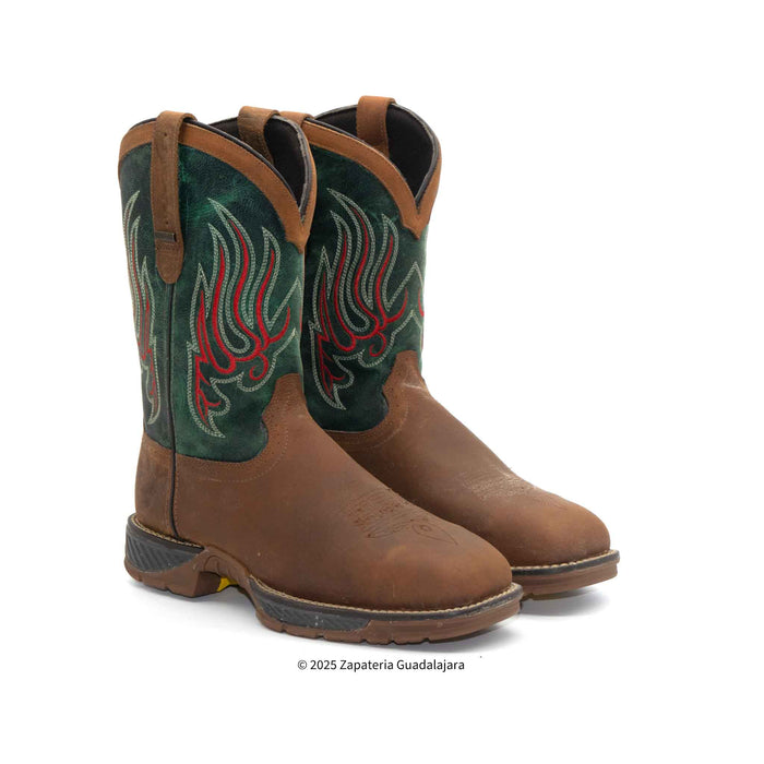 Crazy Brown Composite toe Waterproof Leather workboot-107