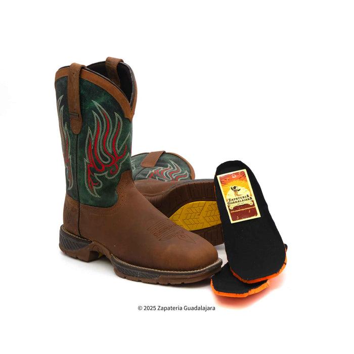 Crazy Brown Composite toe Waterproof Leather workboot-107