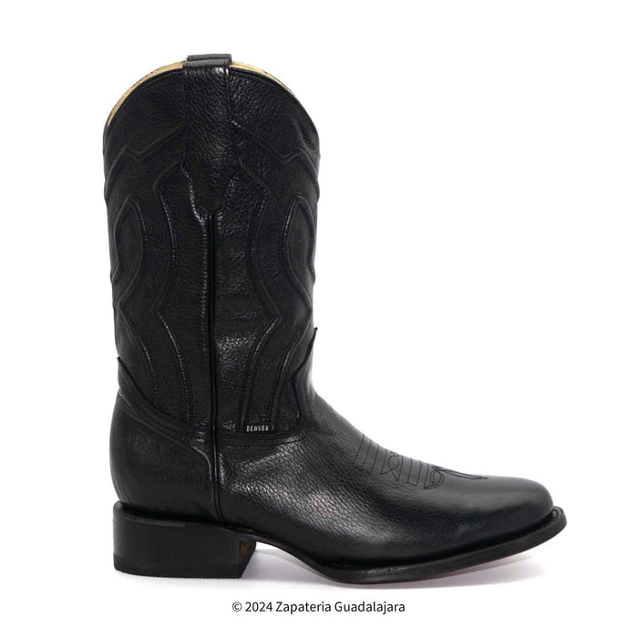 Old West Classic Round Toe Leather Boot