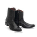 Dubai Toe Cowboy Black Leather Boot-H52PD0595