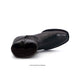 Dubai Toe Cowboy Black Leather Boot-H52PD0595