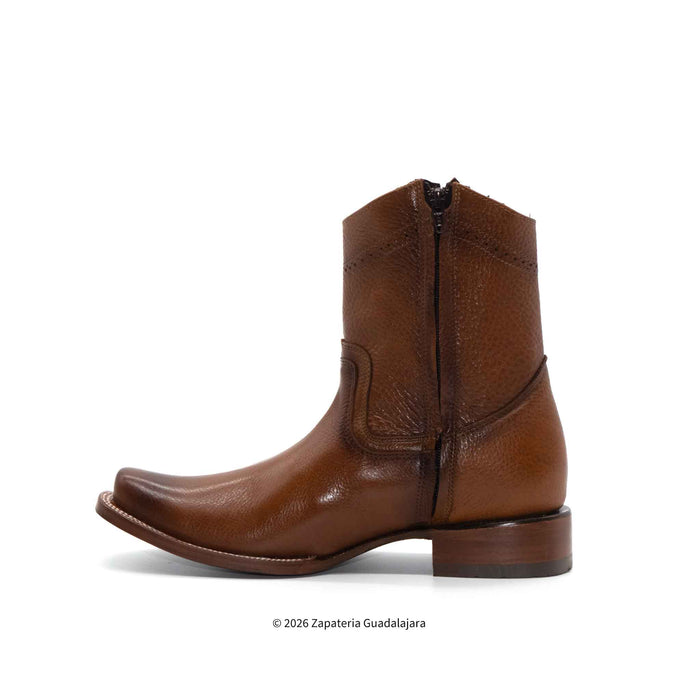 Dubai Toe Cowboy Honey Leather Boot-H52PD05195