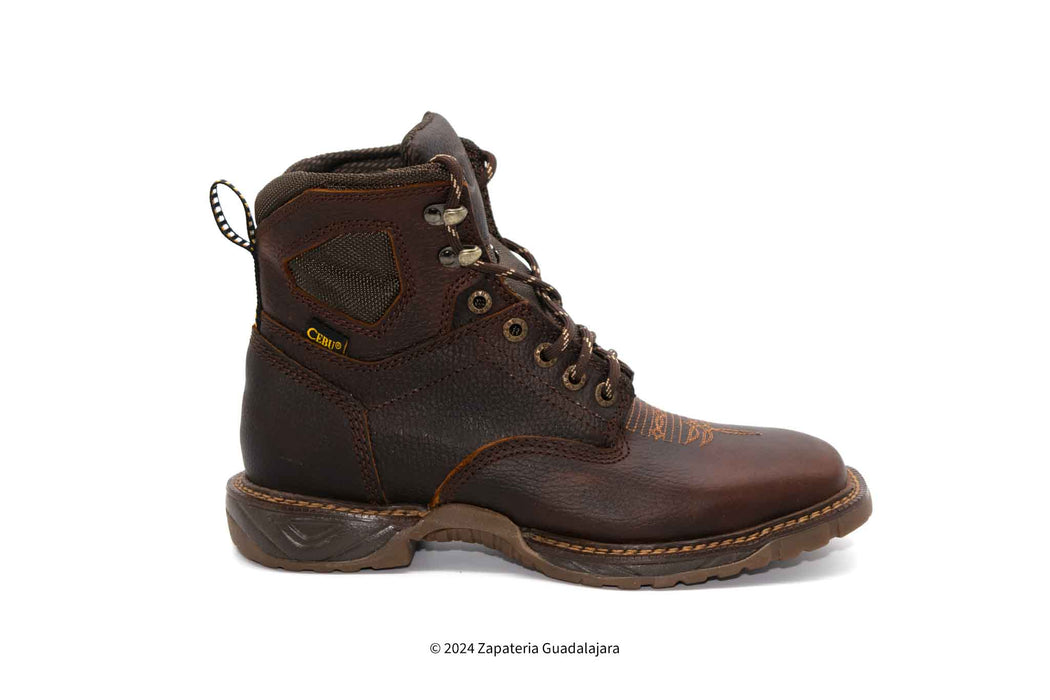HAWK 6" LACER WORK BOOT BROWN