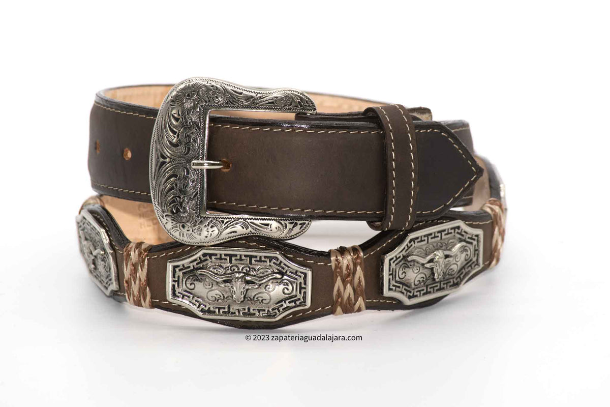 Women Denim Belt - El General -  Crazy Brown 44639 main image 0