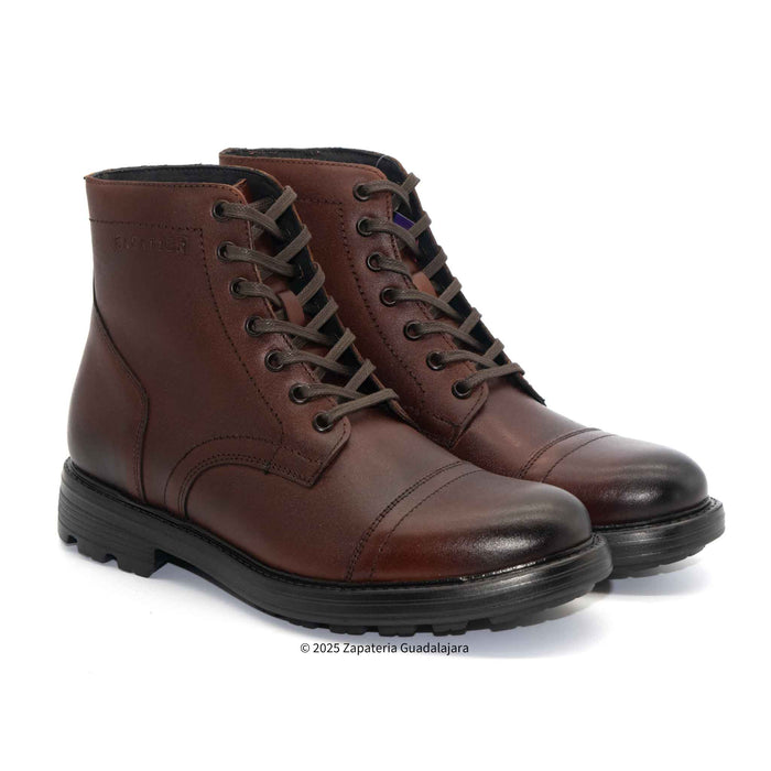 MEN'S CHELSEA ROSSEVELT CRUST CAMEL BROWN LEATHER BOOT -S6016