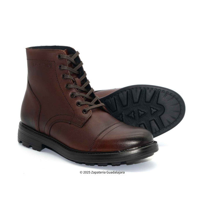 MEN'S CHELSEA ROSSEVELT CRUST CAMEL BROWN LEATHER BOOT -S6016