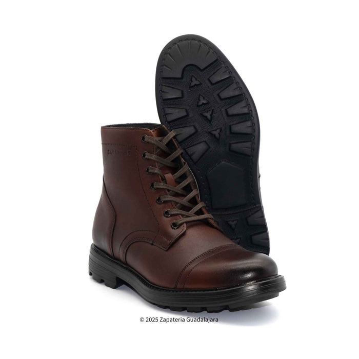 MEN'S CHELSEA ROSSEVELT CRUST CAMEL BROWN LEATHER BOOT -S6016