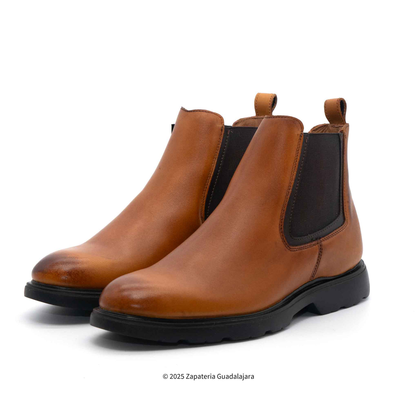 MEN'S LEATHER DRESS BOOTS