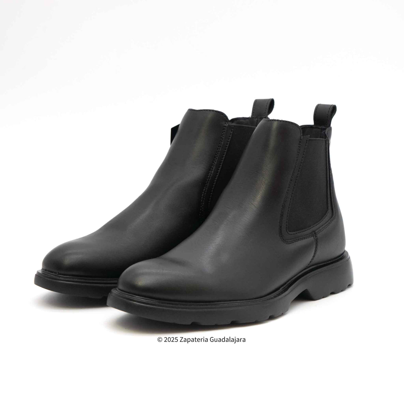 MEN'S LEATHER DRESS BOOTS