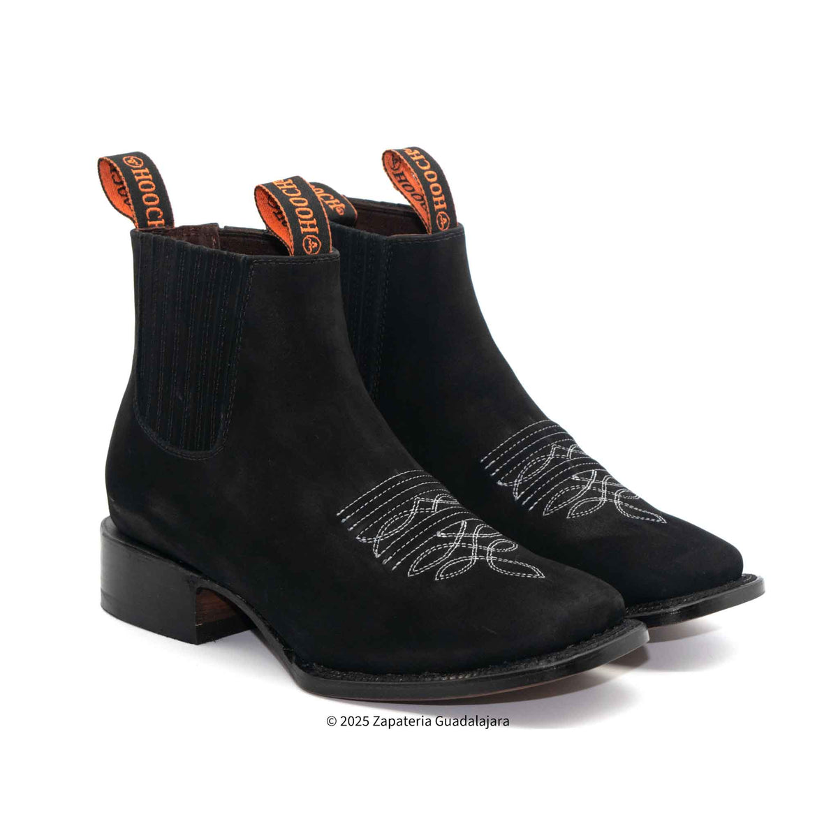 今期新作 10%off★Squaretoe Leather Sabot MEN_SSQUARETOENOBUCKBLACKLEATH