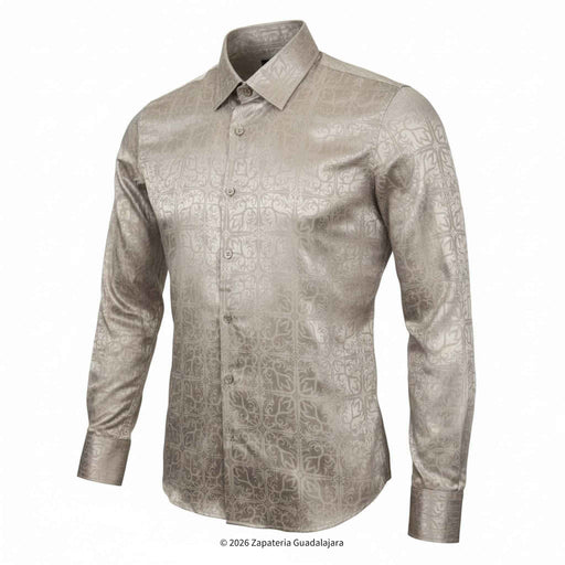 Patterned shirt on a white background