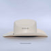 Beige cowboy hat on a light gray background with 'Zapateria Guadalajara' branding.