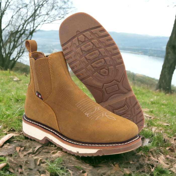 ARIZONA 6" FLEX DESERT SQUARE SOFT TOE DOUBLE DENSITY LEATHER WORK BOOT