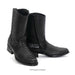 Roper RC5101-A black genuine python-print leather Western boots with side zipper (3)