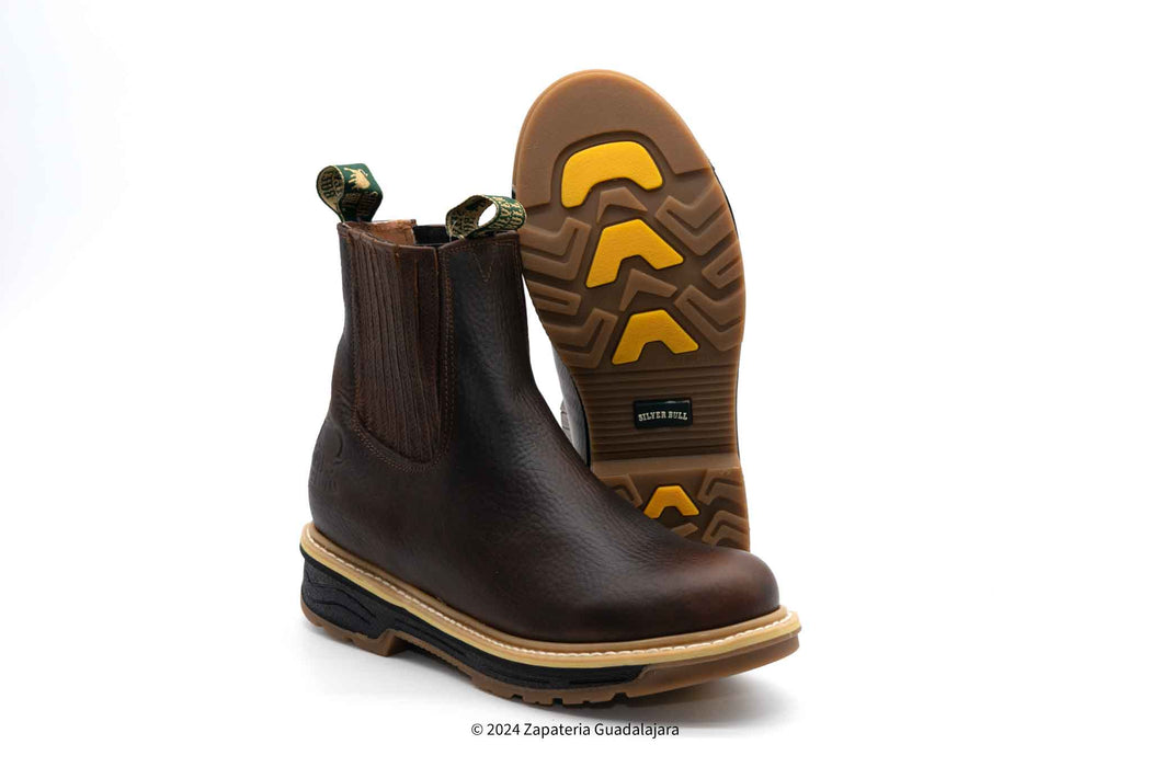 SB2160 6" PULL UP DOUBLE DENSITY GRASO OCRE WORK BOOT