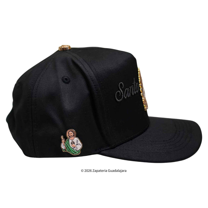 Santo Patrón San Judas Adjustable Black Cap LAM17002