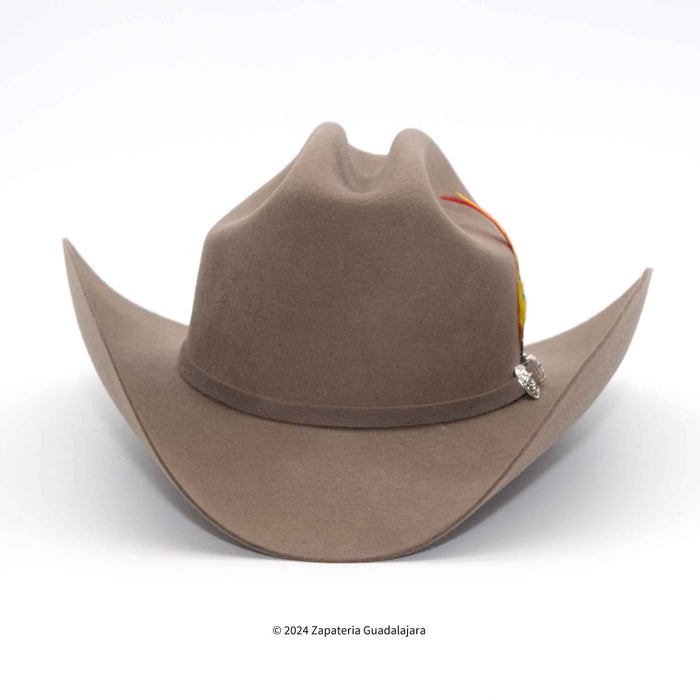 TENNESSEE 100X FELT COWBOY HAT MARLBORO MOKA