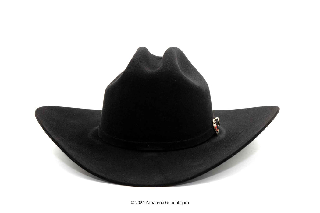 TOMBSTONE 50X CHAPARRAL BEAVER FUR FELT BLACK HAT
