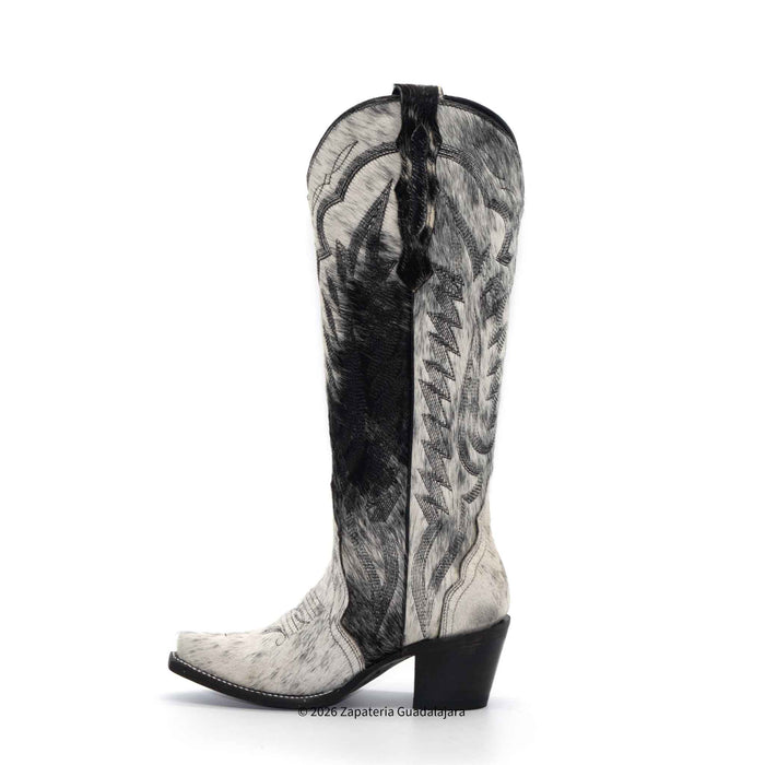 Women's cowhide boots
Hair-on leather boots
Women's Western boots
