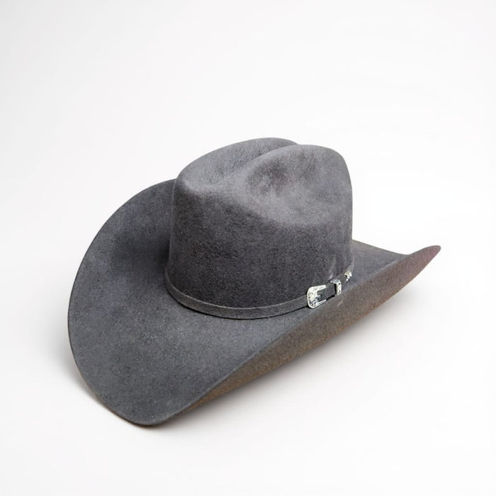30x Marlboro Grey Wool Western Hat-ZG30