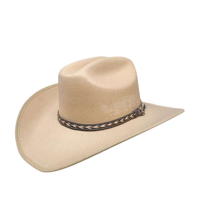 Tan Cowboy Hat Sinaloa Style