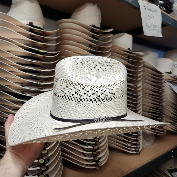 Cuernos Chuecos 100x Sonora Straw Hat