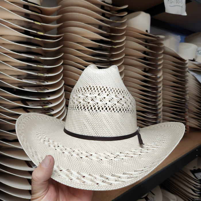 Cuernos Chuecos 100x Sonora Straw Hat