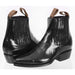 JB-100C Botin Vaquero Camaleon Negro | Genuine Leather Vaquero Boots and Cowboy Hats | Zapateria Guadalajara | Authentic Mexican Western Wear