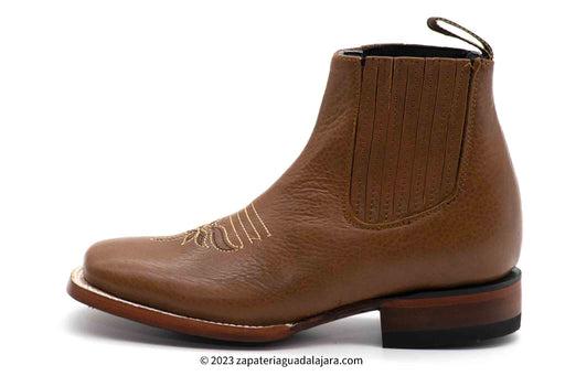 20BM9251 WIDE SQUARE TOE HIMALAYA HONEY | Genuine Leather Vaquero Boots and Cowboy Hats | Zapateria Guadalajara | Authentic Mexican Western Wear