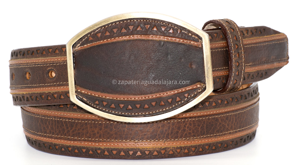 2762716 NARROW SQUARE TOE GRISLY FADED BROWN | Genuine Leather Vaquero Boots and Cowboy Hats | Zapateria Guadalajara | Authentic Mexican Western Wear