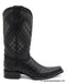 2768205 NARROW SQUARE TOE CAIMAN BELLY BLACK | Genuine Leather Vaquero Boots and Cowboy Hats | Zapateria Guadalajara | Authentic Mexican Western Wear